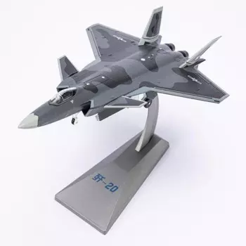 1/100 J20 литой под давлением самолет литой под давлением самолет с подставкой модель самолета для полки домашняя коллекция подарков на день рождения