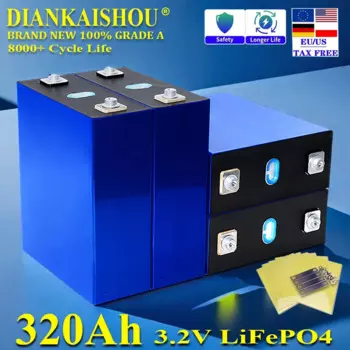 1-16 шт., литий-железо-фосфатные аккумуляторы 3,2 В 8000 Ач