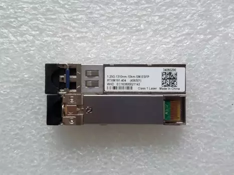 1,25G 10KM оптический трансивер 1,25G-1310NM-10KM-SM-ESFP 34060290 MXPD-243SI 456501G модуль порта