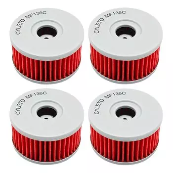 1/2/4 шт. Мотоцикл масляный фильтр для Suzuki GN250 GN400 GN 250 400 GZ250 Marauder GZ 250 SG350 SP250 SP400 VL125LC охранной 125