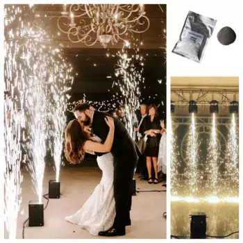 1-30 Bags 200g Metal Ti Powder Cold Spark Machine Consumables Firework Dust Wedding Party MSDS Spark Ti Powder Sparkular Refills