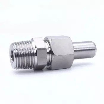 1/4 "3/8" 1/2 "3/4" BSPT папа x стыковая сварка 10/12/14/16/20 мм трубка OD коннектор адаптер 304 нержавеющая сталь