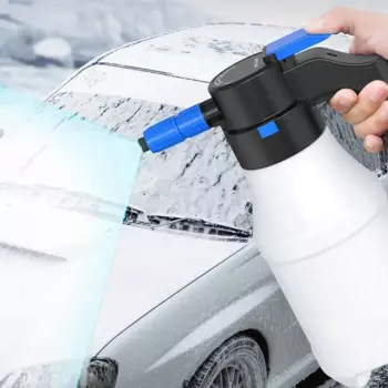1,5 л, автомойка, лейка, распылитель для автомойки, пенная насадка, садовая бутылка для воды, перезаряжаемая лейка, распылитель высокого давления