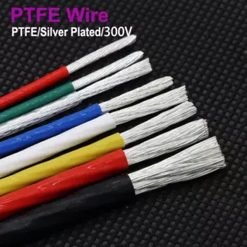 Серебряный провод PTFE 1/5 м для 3D-принтера