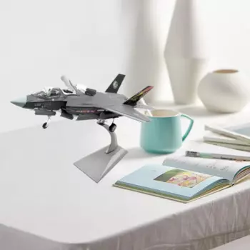1/72 модель истребителя F35B, настольный декор, подарок с подставкой, истребитель-истребитель