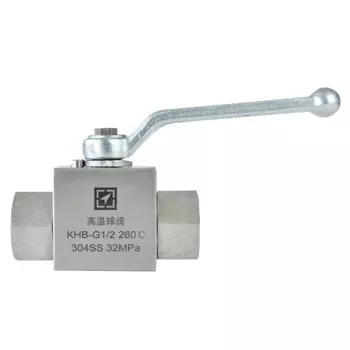 1/8 "1/4" 1/2" 1 "1-1/2" 2" высокотемпературный шаровой кран KHB-G антикоррозийный гидравлический шаровой кран из нержавеющей стали
