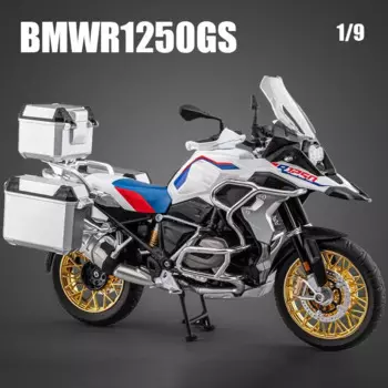 1:9 BMW R1250GS S1000RR ADV литье под давлением модель мотоцикла игрушечный автомобиль коллекция звука и искусства внедорожник автоцикл игрушечный автомобиль
