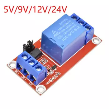 Gaqqee 1-канальный релейный модуль 5V 9V 12V 24V
