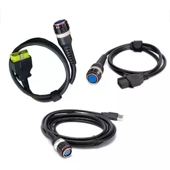 1 компл. OBD2 главный диагностический кабель + USB кабель + 8-контактный кабель для запчастей Volvo Vocom интерфейс Основной Тестовый Кабель диагностические инструменты 88890304