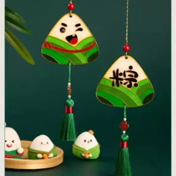 1 компл. Zongzi Dragon Boat Festival кулон перегородчатая нить дракон лодка китайский стиль DIY игрушка ручной работы антикварный реквизит Hanfu
