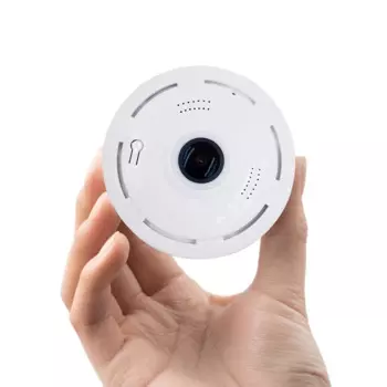 (1 комплект) панорамная Wi-Fi IP-камера HD 960P 3D VR с обзором на 360 градусов, Беспроводная мини-камера видеонаблюдения с функцией ночного видения, МП