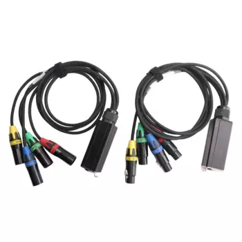 1 пара, Сетевой удлинитель XLR на Ethernet-адаптер, 3-контактный многоступенчатый сетевой кабель, XLR штекер и гнездо, сценическое аудио RJ45