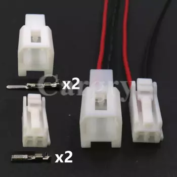 1 комплект 2P 6098-7892 6098-7895 автомобильный жгут проводов гнездо Автомобильный штекер гнездовой разъем с проводами