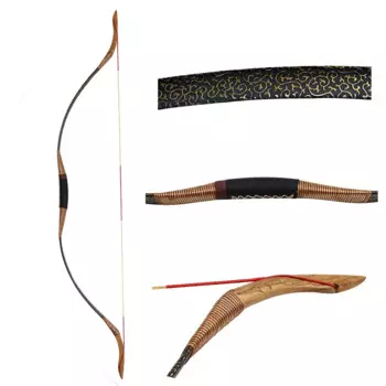 1 шт. 30-50lbs лук традиционный лук Longbow Рекурсивный лук для наружной стрельбы охоты тренировочный лук