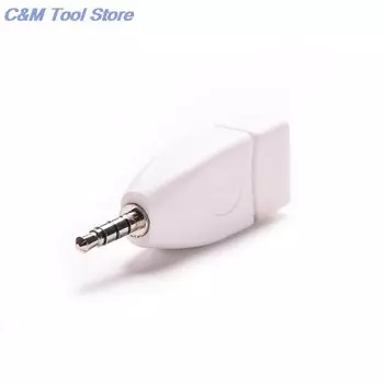 1 шт., адаптер-переходник с USB 2,0 на 3,5 мм