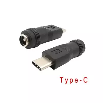 1 шт., адаптер питания постоянного тока с USB Type-C на 5,5x2,1 мм