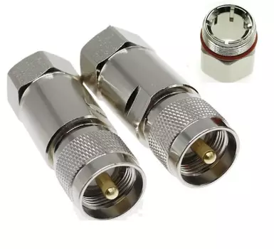 Адаптер PL259 UHF для кабеля 1/2 дюйма