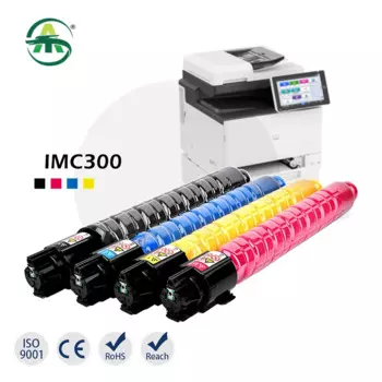 1 шт., картридж с тонером для Ricoh IM C300 C400 300 400