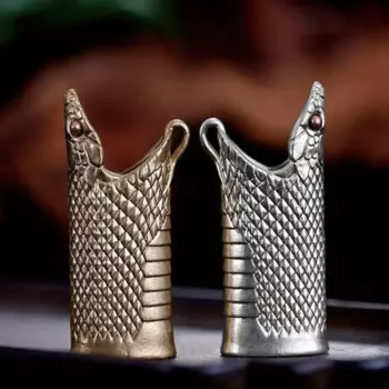 1 шт., креативная латунная Зажигалка со змеиной головой