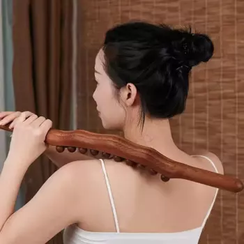 1 шт., массажер для акупунктуры, 8 бусин