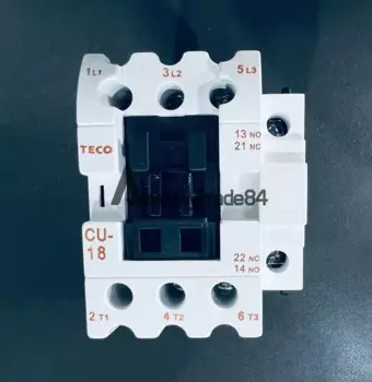 1 шт., новый TECO CU-18 220VAC 3A1a1b, контактор 50/60 Гц