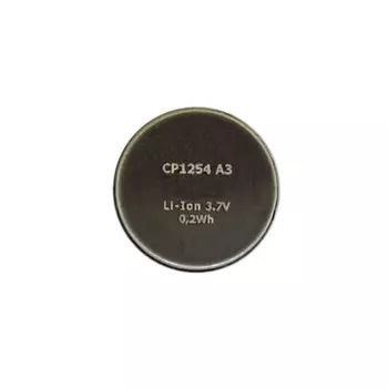 1 шт./партия, перезаряжаемая литиевая батарея высокой емкости CP1254 A3 3,7 в для Bluetooth-наушников и браслетов LIR1254