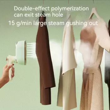1 шт., портативная мини-гладильная машина, вращающийся на 180 ° ручной паровой утюг для путешествий, складной и профессиональный, необходимая ткань