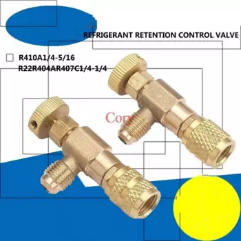 1 шт. R22/R410 адаптер для зарядки холодильного оборудования, аксессуары для добавления жидкости, домашний регулирующий клапан для удержания хладагента
