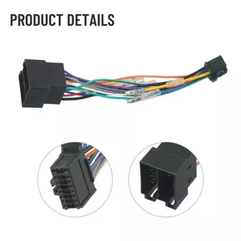 1 шт., жгут проводов для стереосистемы PI100, 16 контактов, 2003-на 185 мм