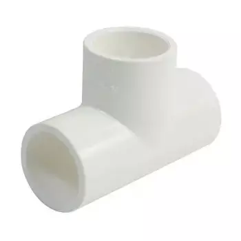 1 "x 1" 3 способа Т образный тройник PVC-U дренажные трубы соединитель фитинг белый