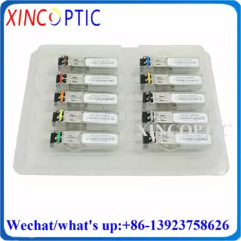 1G Dual LC 20KM CWDM SFP, 1,25G 1290/1310/1330/1350/1370 нм дуплексный 1270-1610нм DOM 1000 базовый модуль трансивера для кода Cisco
