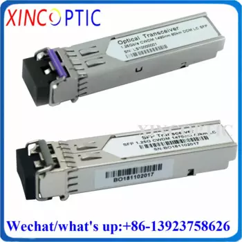 1G Dual LC 80KM CWDM SFP, 1,25G 1370 нм 1390 нм 1000 нм дуплексный базовый оптический модуль приемопередатчика для кода Cisco