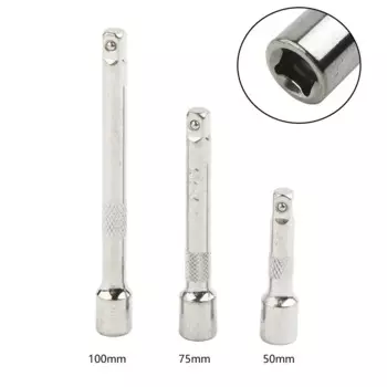 Торцевой ключ с трещоткой VIBRATITE 1/4", 3/8", 1/2" 50/75/100 мм