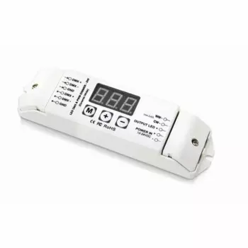 1X 2CH WW/CW DMX512 контроллер DMX512 с регулируемой цветовой температурой для светодиодной ленты