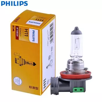 1X галогеновая лампа Philips Vision H11 12В 55 Вт 12362C1 + 30% более яркий оригинальный светильник автомобильные галогенные лампы головного светильник авто лампы противотуманного фонаря OEM качество