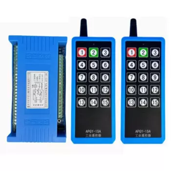 2000 м DC12V 24V 15CH 433MHz реле RF двунаправленный беспроводной дистанционный переключатель для мотора, электрической двери, окна, ворот, лифта