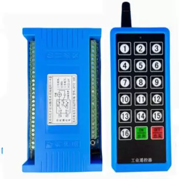 2000 м DC12V 24V 16CH 433MHz реле RF двунаправленный беспроводной дистанционный переключатель для мотора, электрической двери, окна, ворот, лифта