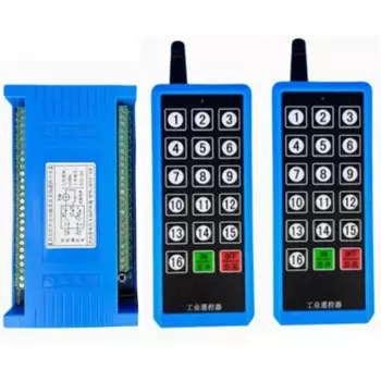 2000 м DC12V 24V 16CH 433MHz реле RF двунаправленный беспроводной дистанционный переключатель для мотора, электрической двери, окна, ворот, лифта