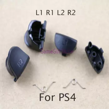 200 комплектов для PlayStation 4 PS4 jds001 011 контроллер L1 R1 L2 R2 пружинная кнопка геймпада запасные части