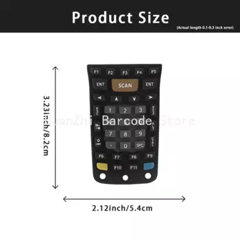200 упаковок, 38-клавишная цифровая клавиатура для 2D-сканера Datalogic Skorpio X3