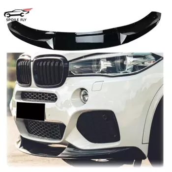 2014 2015 2016 2017 2018 для BMW X5 F15 M Sport MP передний бампер, спойлер, сплиттер от глянцевых черных каналов, диффузор, комплект кузова