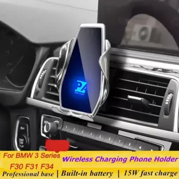 2014-2019 для BMW 3 серии F30 F31 F34 F35 мобильный телефон держатель Беспроводное зарядное устройство для автомобильных телефонов кронштейн для навигации с поддержкой GPS