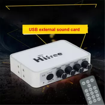 2017 мини Внешняя USB звуковая карта канал адаптер звуковой карты динамик микрофон наушники USB интерфейс для ПК компьютера HIFREE