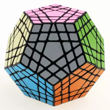 2017 Новинка Shengshou SHS Gigaminx головоломка кубик Профессиональный 5x5x5 ПВХ и матовые наклейки кубик головоломка скоростные Классические игрушки Бесплатная доставка