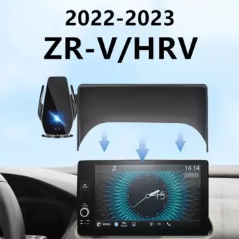 2022-2023 для Honda ZRV HRV автомобильный экран держатель телефона беспроводное зарядное устройство модификация навигации интерьер 10,1 дюйма размер