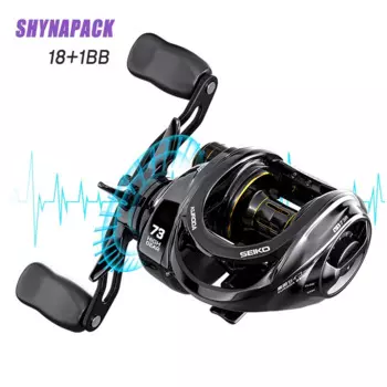 2023 Metal Spool Baitcasting Reel 10Kg Max Drag High Speed Ratio Casting Fishing Reel 18+1Bb Reinforced Reel Carp Fishing
