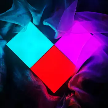2023 New Modular Square Led Light Touch Sensitive and Remote Controlled Square Lamp Christmas Decoration Lights for Game Playing