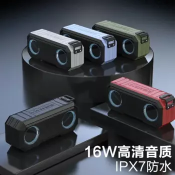 2024082302 ard Беспроводная портативная уличная Bluetooth-Колонка в стиле ретро