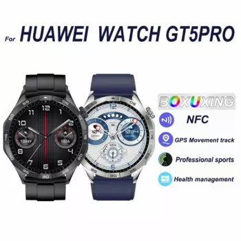2024 Новинка для Huawei Xiaomi GT4Pro GPS NFC Смарт-часы Мужчины AMOLED HD Экран Сердечного ритма Bluetooth Вызов IP68 Водонепроницаемые SmartWatch