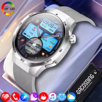 2024 Новые умные часы 1,53 дюйма, экран с разрешением 360*360, Bluetooth-вызов, SOS, GPS-трек и мониторинг здоровья фитнеса для HAUWEI
